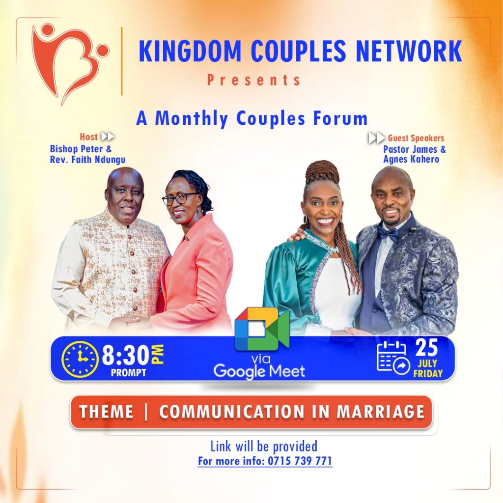 Kingdom Couples Network Monthly Forum